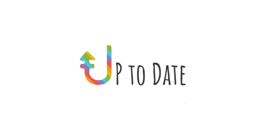 Schriftzug: Up to Date