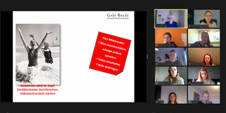 Screenshot Zoom-Konferenz