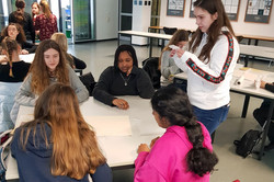 Pupils work together on a task