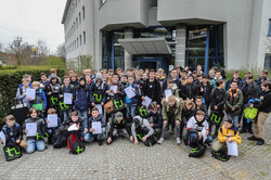 Group picture with Boys*Day participants