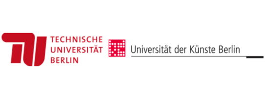 Die Logos der Technischen Universität Berlin und der Universität der Künste Berlin 